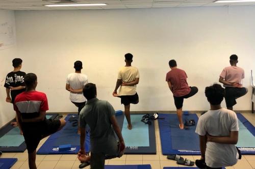 Yoga for Young Asylum Seekers
